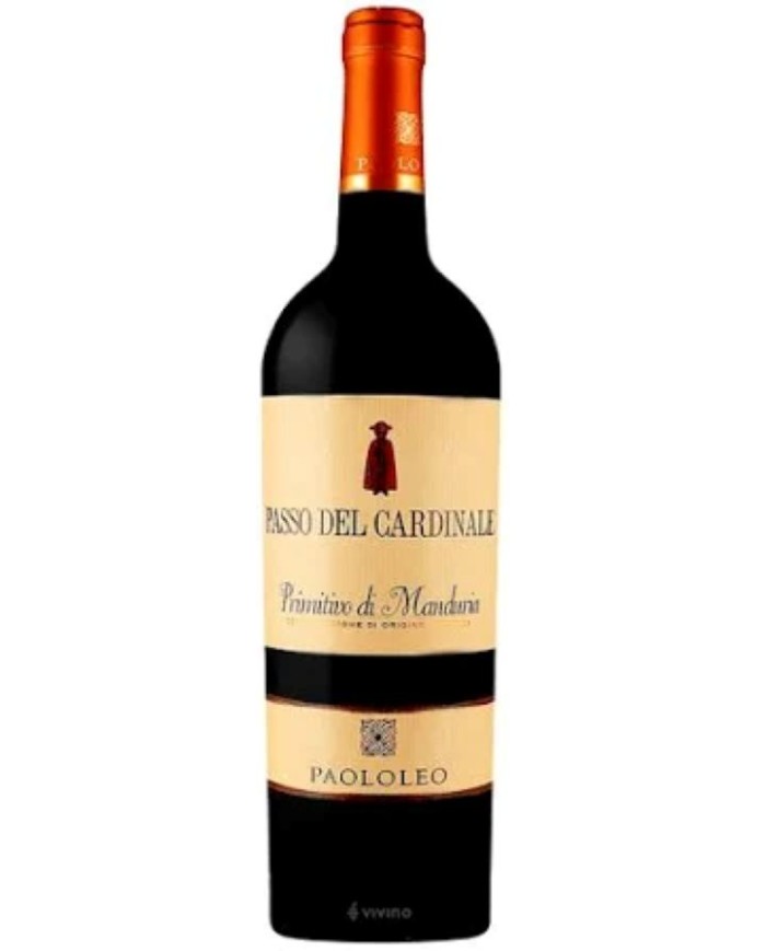 Passo del Cardinale Primitivo di Manduria D.O.P.